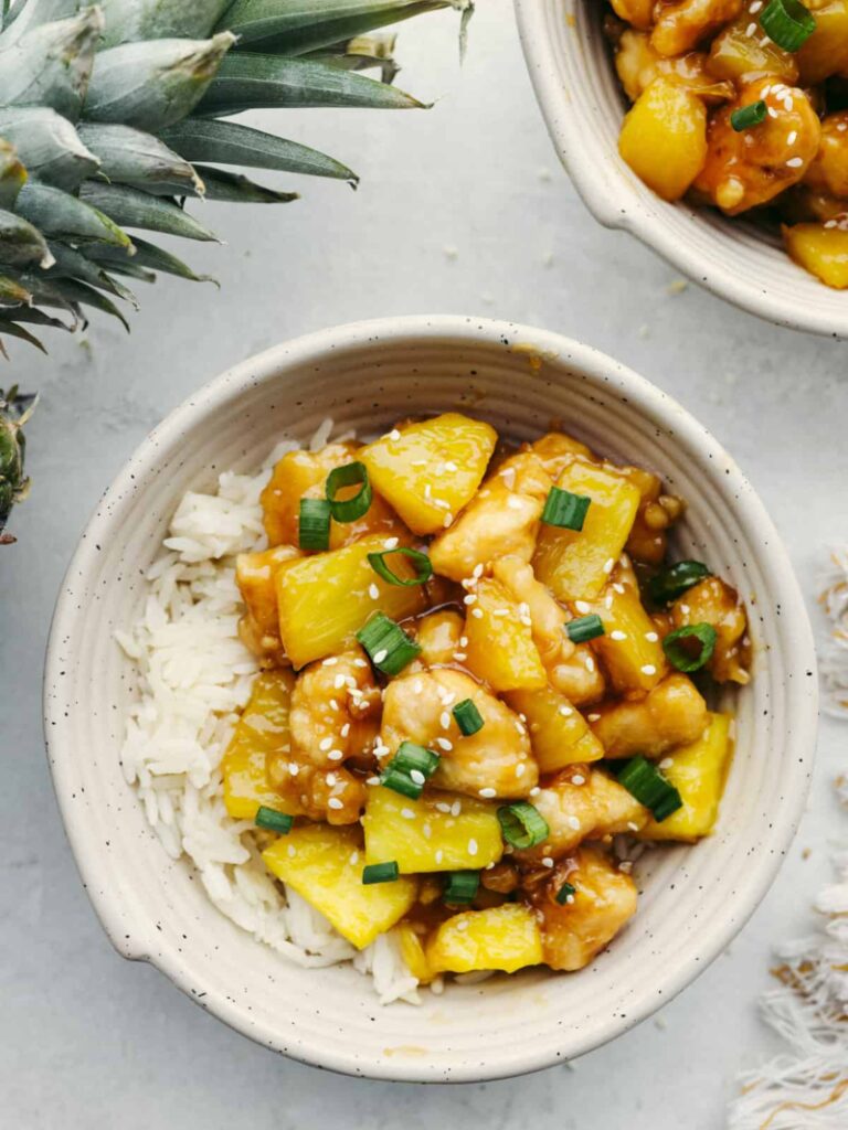 chicken with pineapple