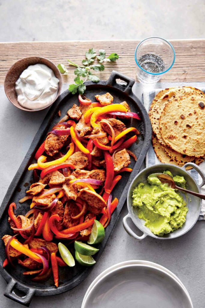 quick chicken fajita
