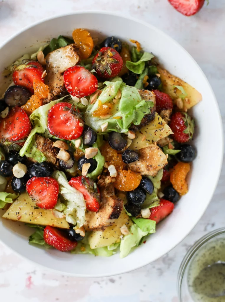 strawberry poppy seed salad