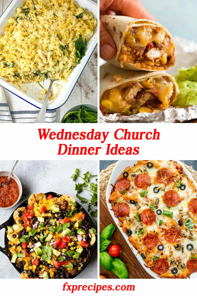 Wednesday Church Dinner Ideas