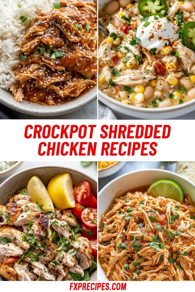 Crockpot-Shredded-Chicken-Recipes