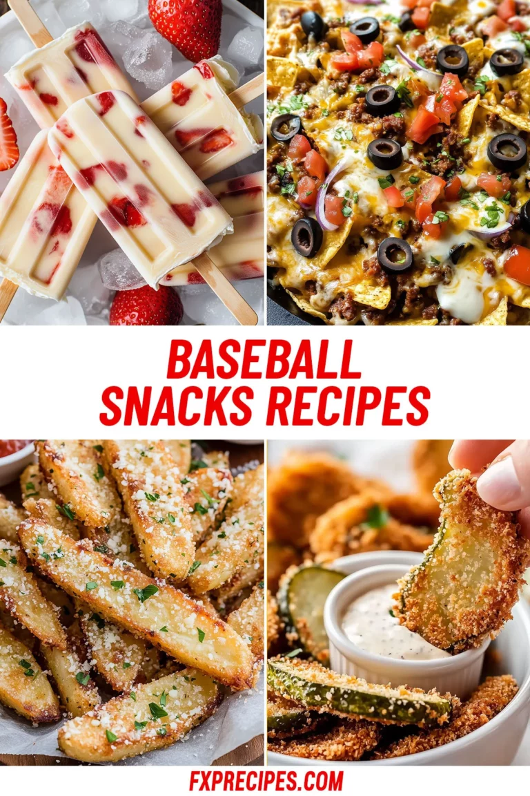 10 Baseball Snacks Ideas