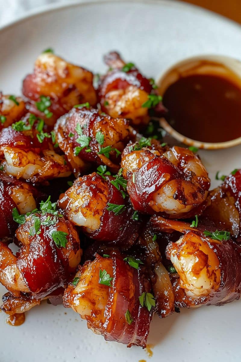 BBQ-Bacon-Wrapped-Shrimp