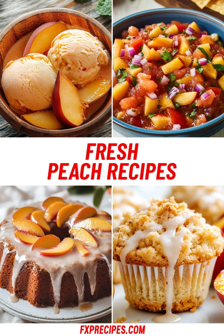 22 Fresh Peach Recipes