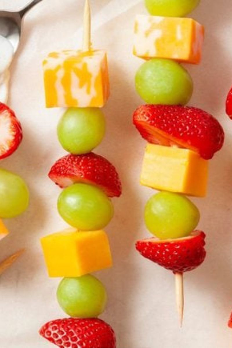 Fruit & Cheese Skewers