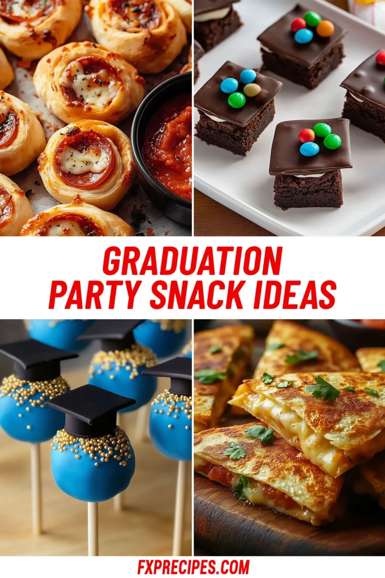 22 Easy Graduation Party Snack Ideas