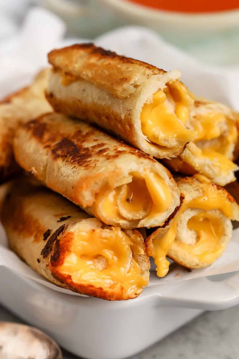 Grilled Cheese Roll-Ups