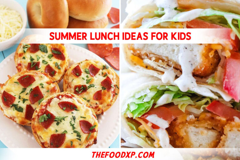 23 Easy Summer Lunch Ideas For Kids That You Can Make