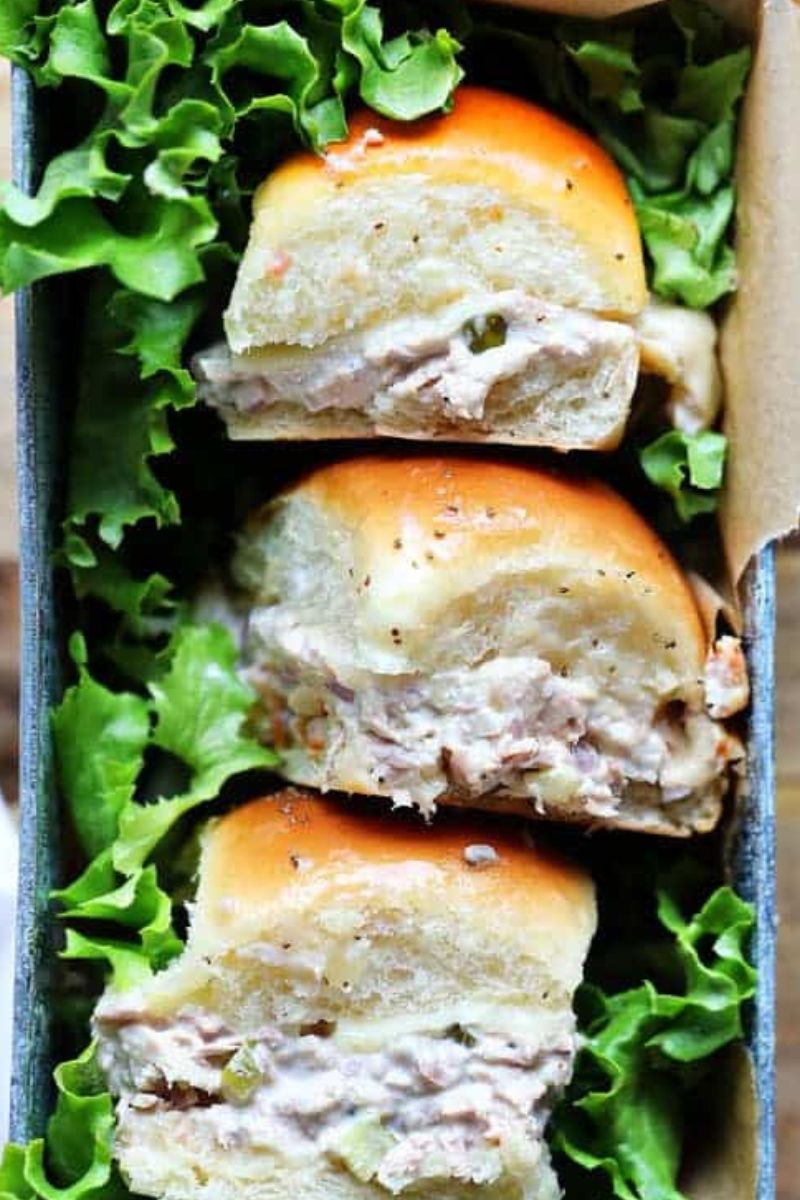 Tuna Melt Sliders
