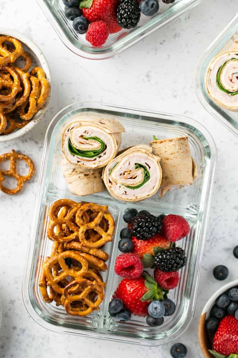 Turkey And Cheese Pinwheels