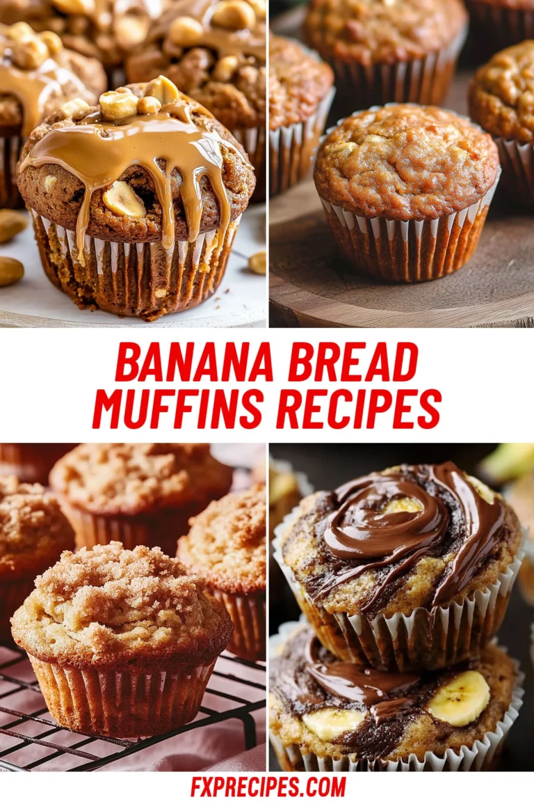 23 Easy Banana Bread Muffin Recipes