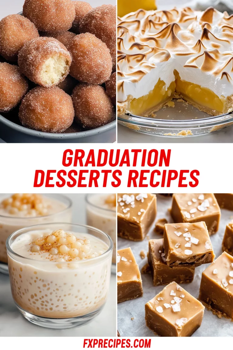 21 Easy Graduation Dessert Ideas