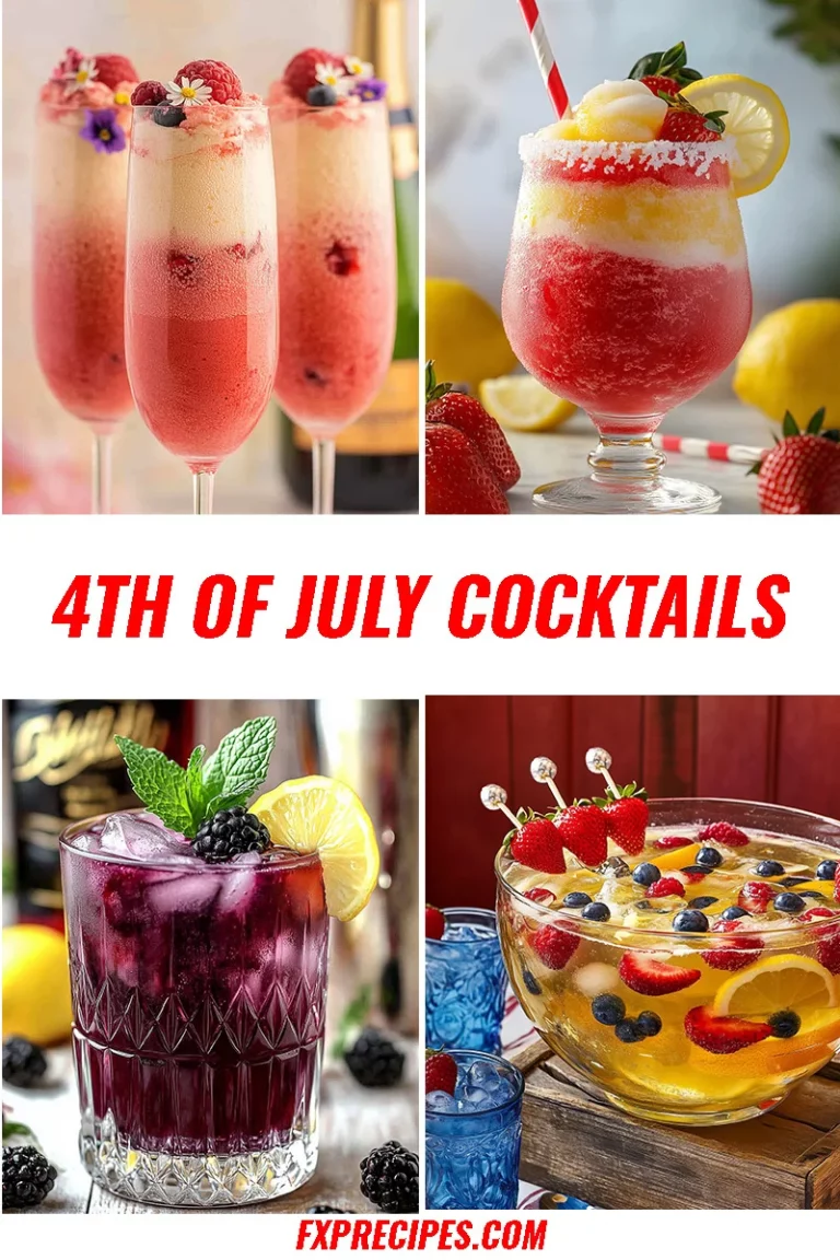 22 4th of July Cocktails