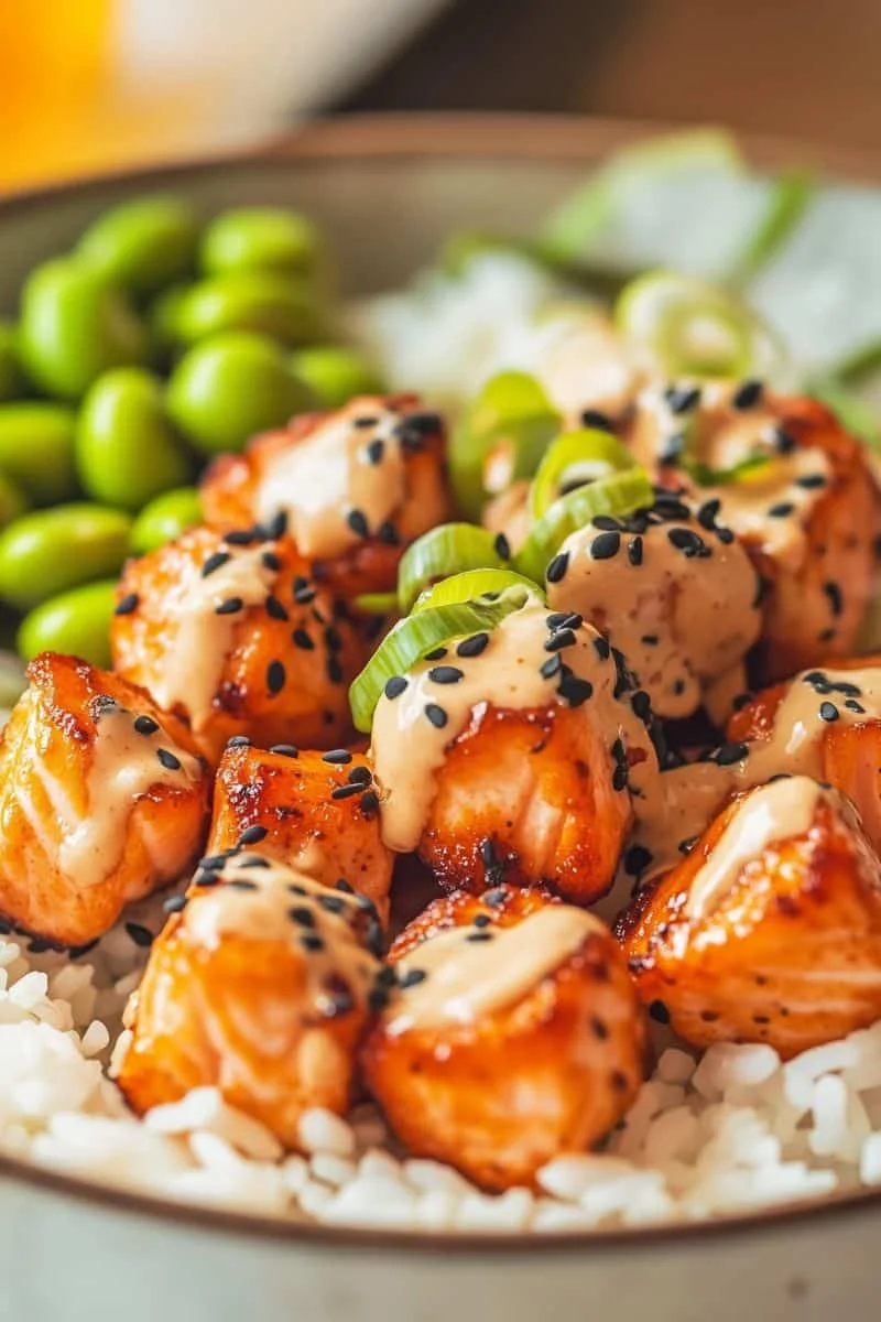 Air-Fryer-Salmon-with-Sriracha-Mayo-Drizzle