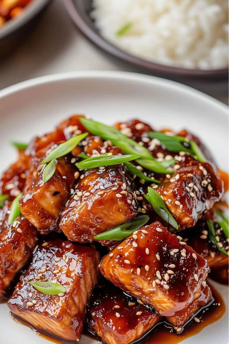 Air-Fryer-Teriyaki-Salmon-Fillets-with-Sticky-Sauce