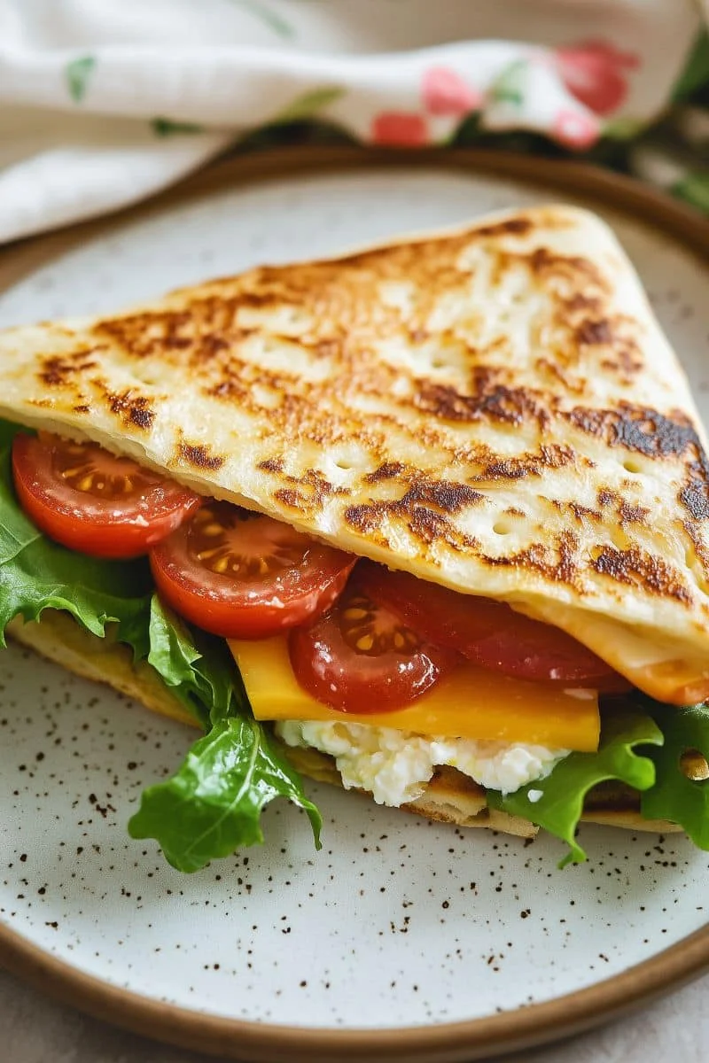 Cottage Cheese Flatbread 2 Ingredient Viral Recipe