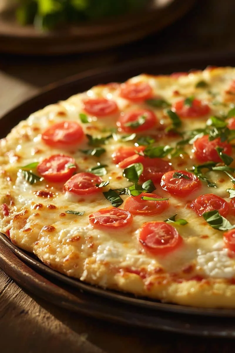 Cottage Cheese Pizza Crust Low Carb Crunchy
