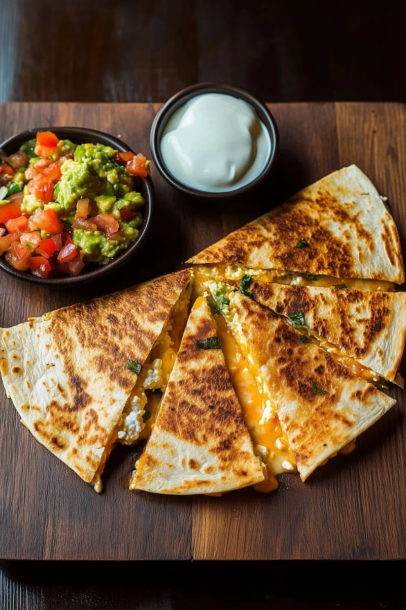 Cottage Cheese Quesadilla High Protein Cheesy
