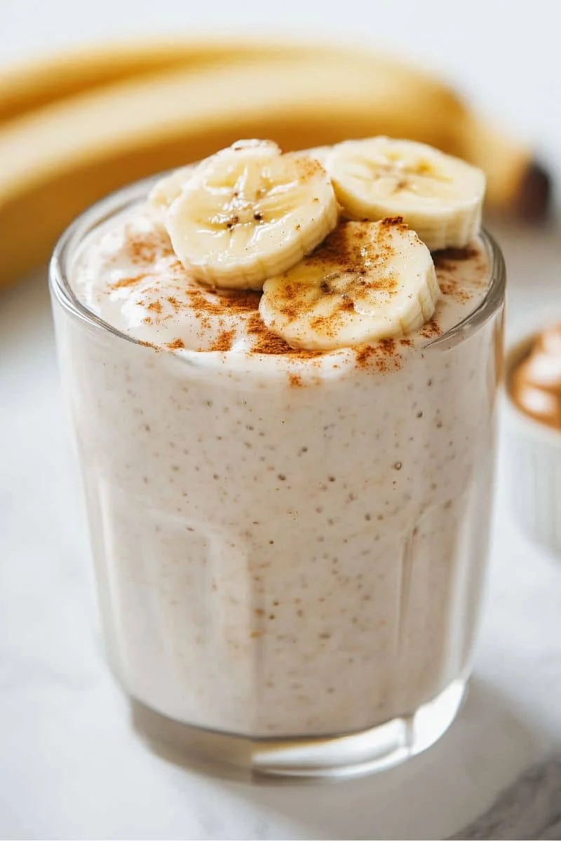 Cottage Cheese Smoothie with Banana Peanut Butter No Protein Powder