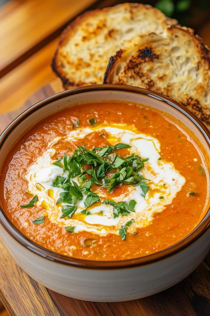 Creamy Tomato Cottage Cheese Soup Comforting Light