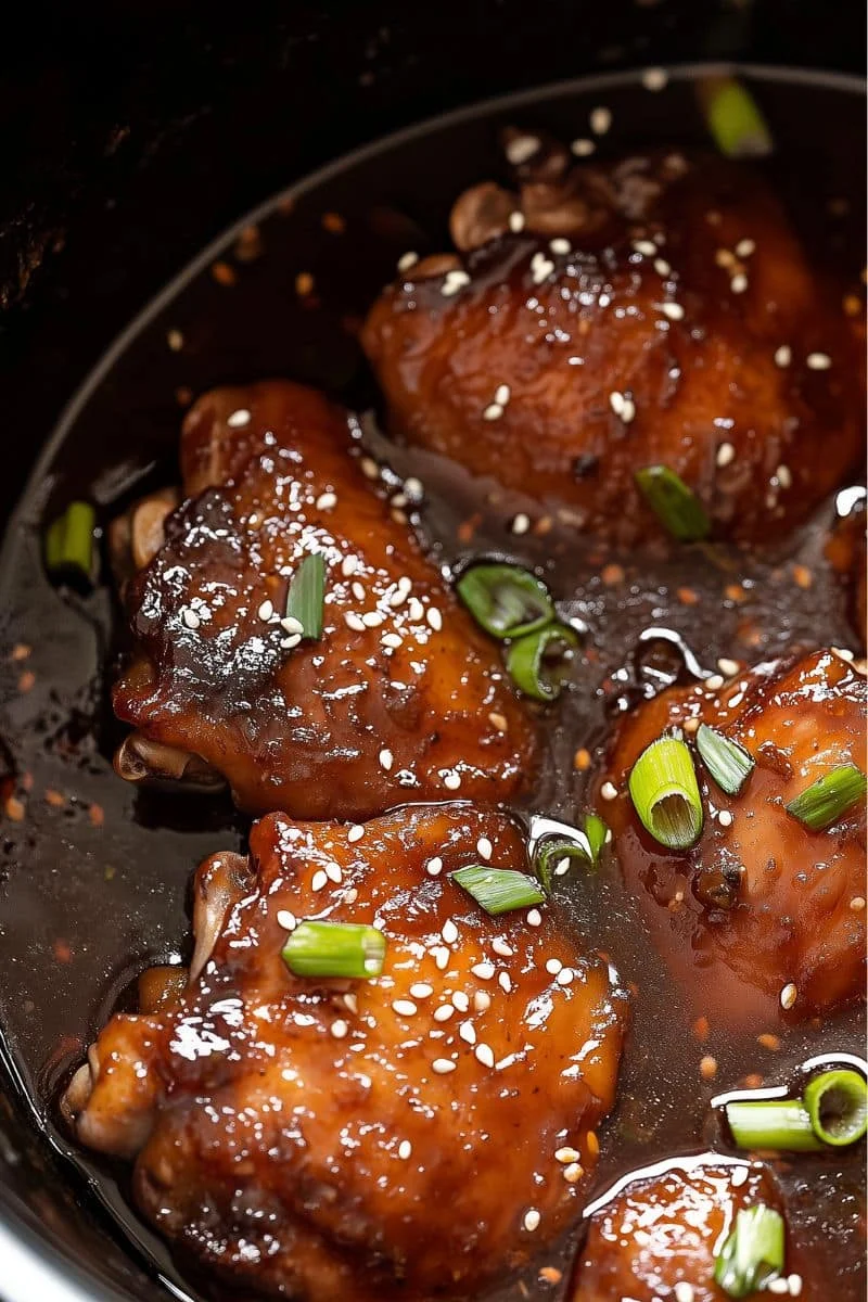 Crockpot-Honey-Garlic-Chicken-Thighs