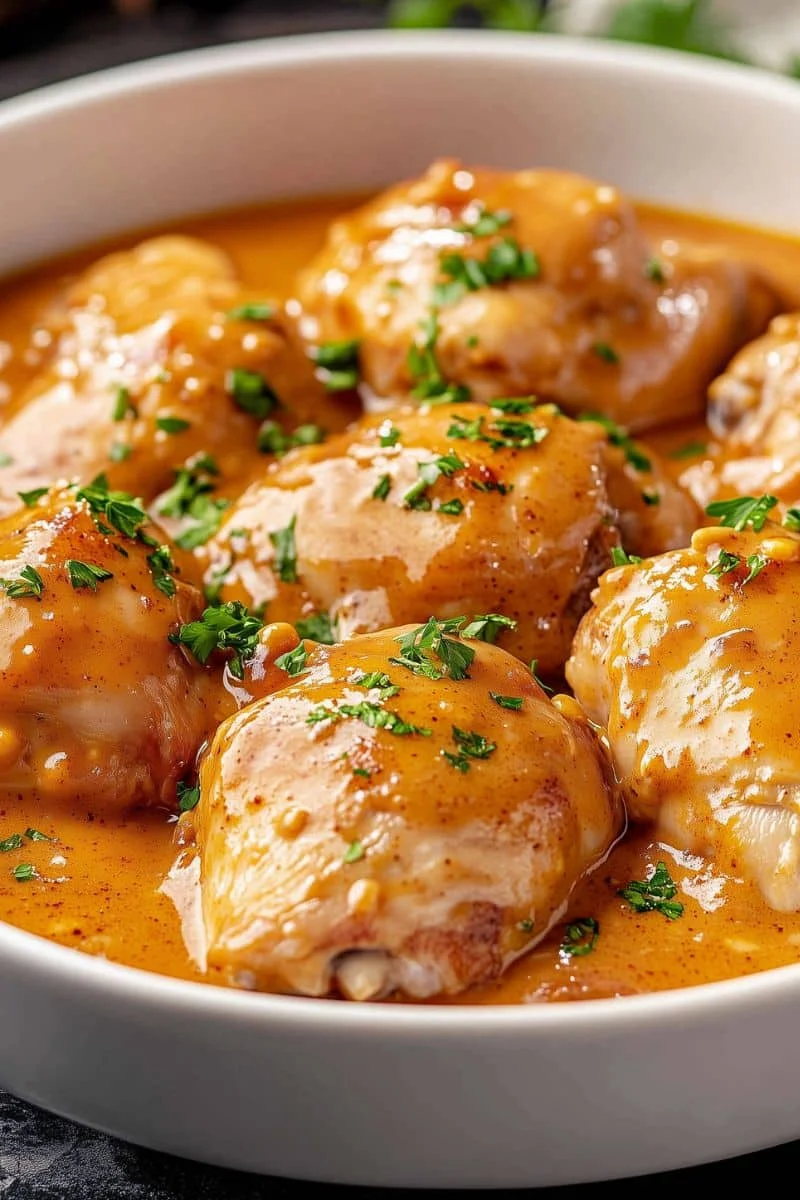 Crockpot-Peanut-Butter-Chicken-Thighs