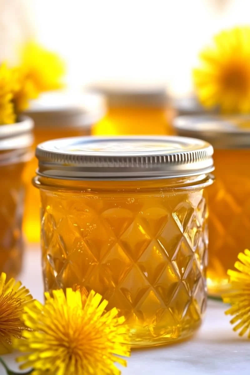 Dandelion-Jelly-with-Lemon-Sweet-Tangy-Kid-Friendly
