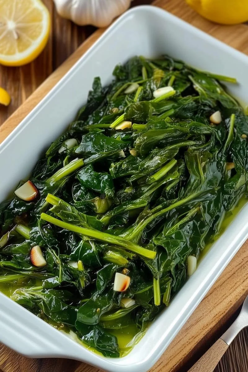 Garlic-Sauteed-Dandelion-Greens-Simple-Iron-Rich