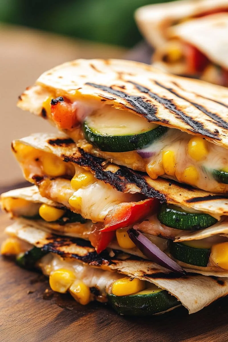 Grilled-Quesadillas-with-Summer-Veggies-Melty-Colorful