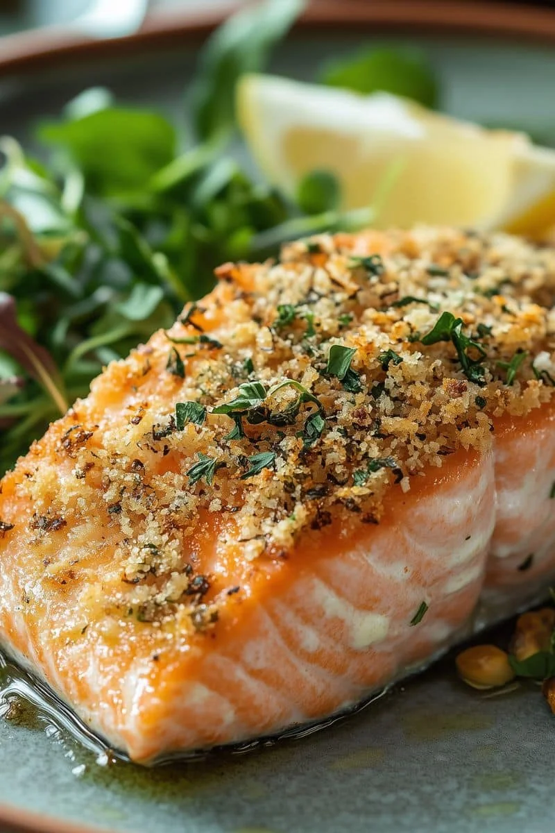 Herb-Crusted-Air-Fryer-Salmon-with-Panko-Crunch