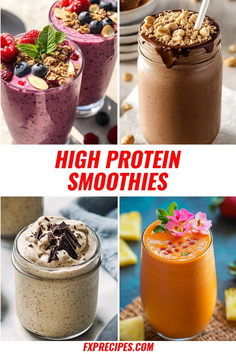 25 Easy High-Protein Smoothie Recipes