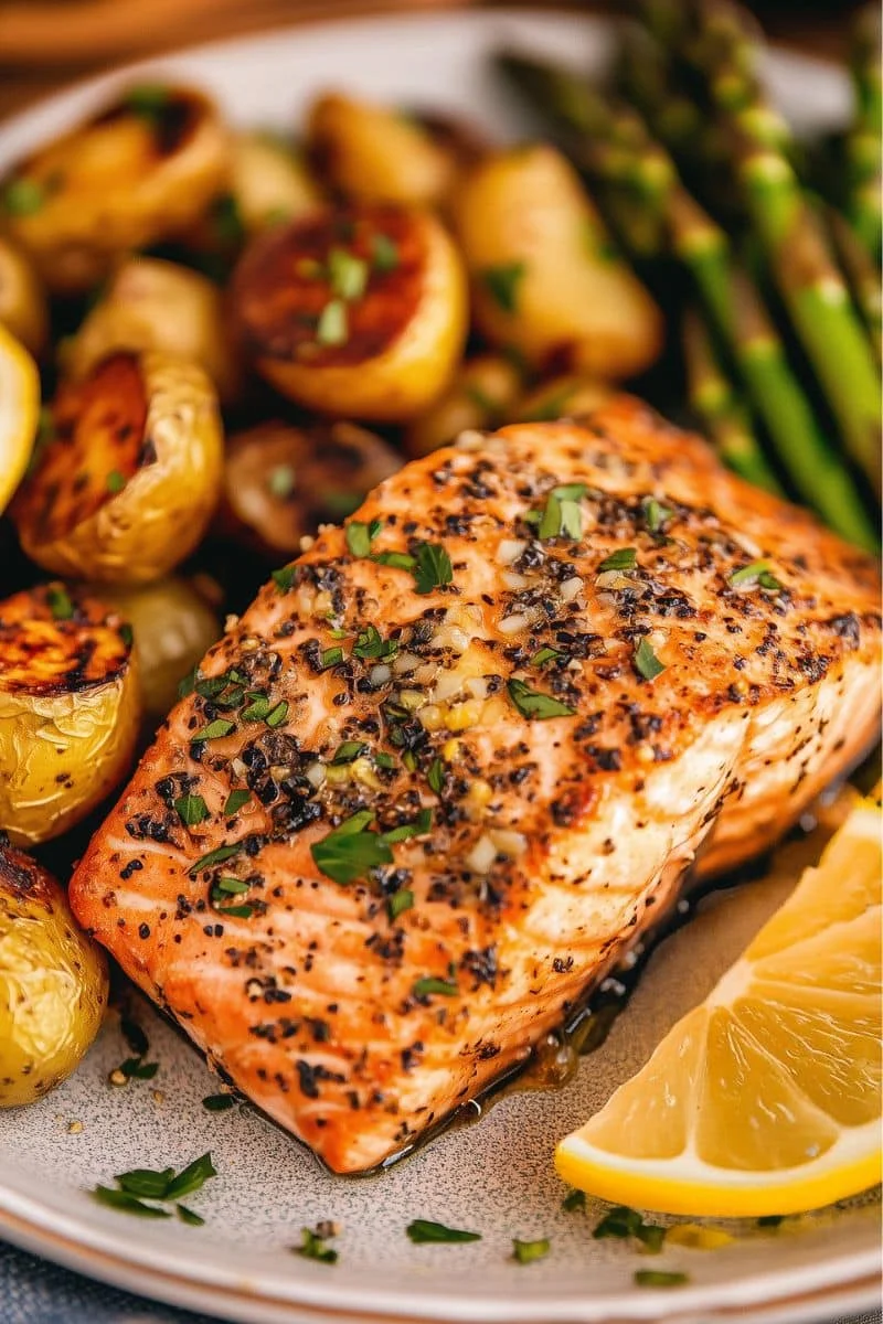 Lemon-Pepper-Air-Fryer-Salmon-for-a-Quick-Dinner