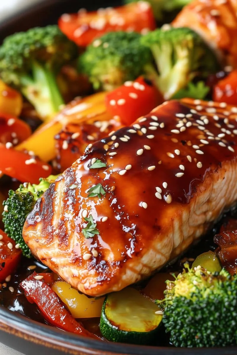 Maple-Glazed-Air-Fryer-Salmon-with-Roasted-Veggies