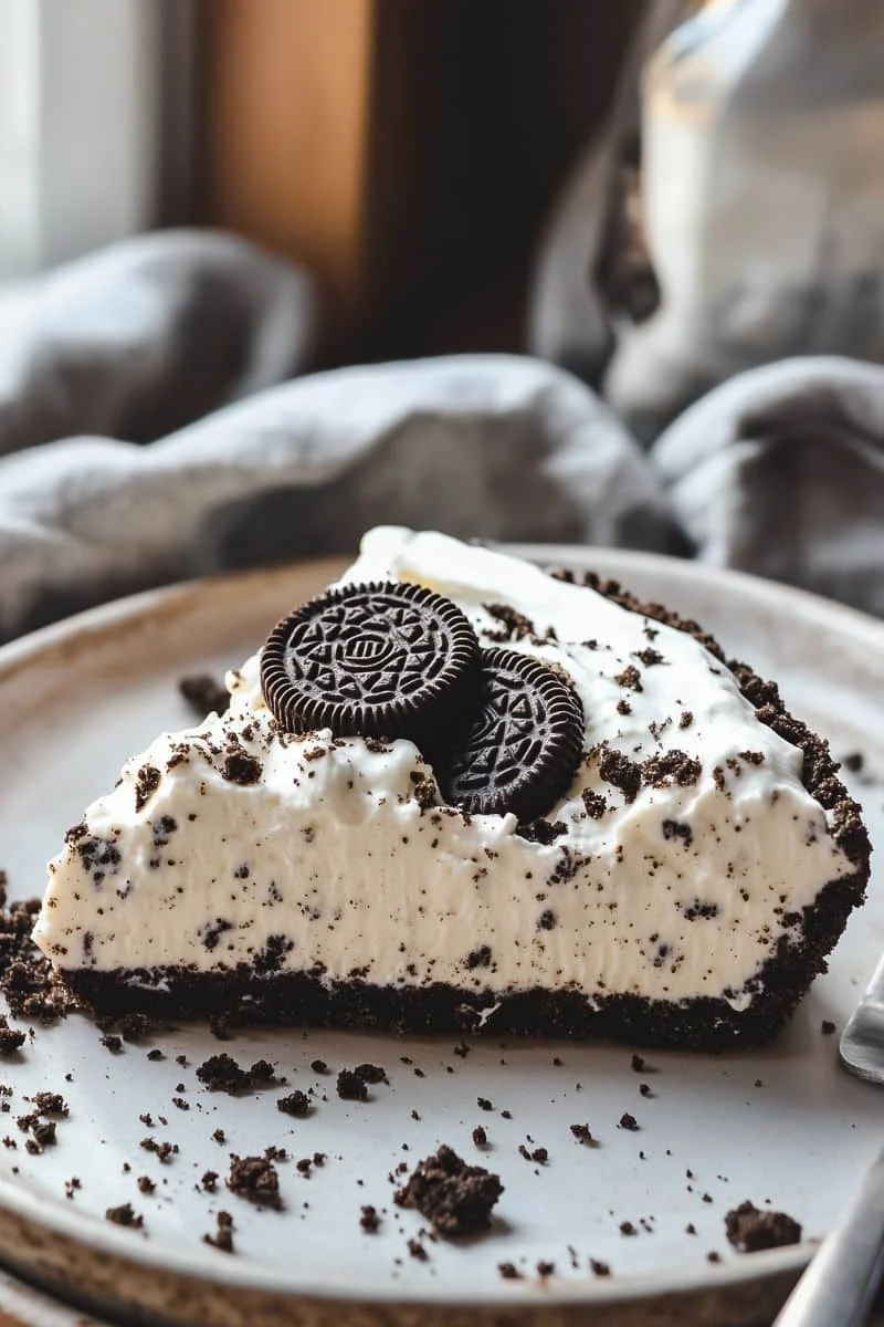 No-Bake-Oreo-Cheesecake