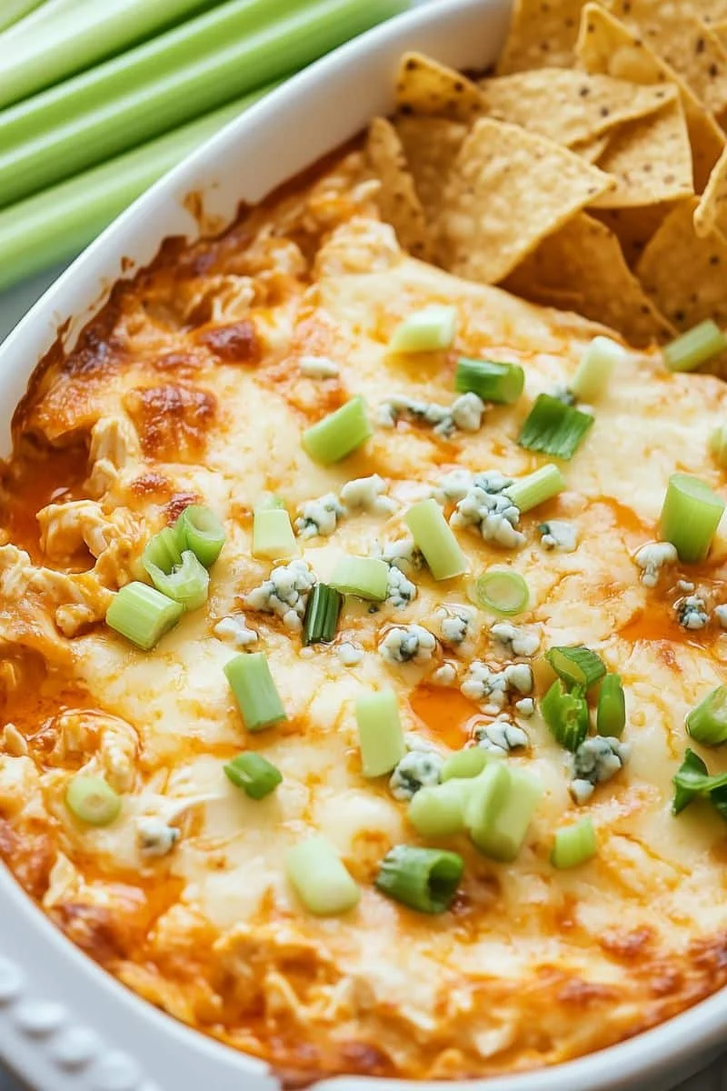 Spicy Cottage Cheese Buffalo Dip Party Favorite