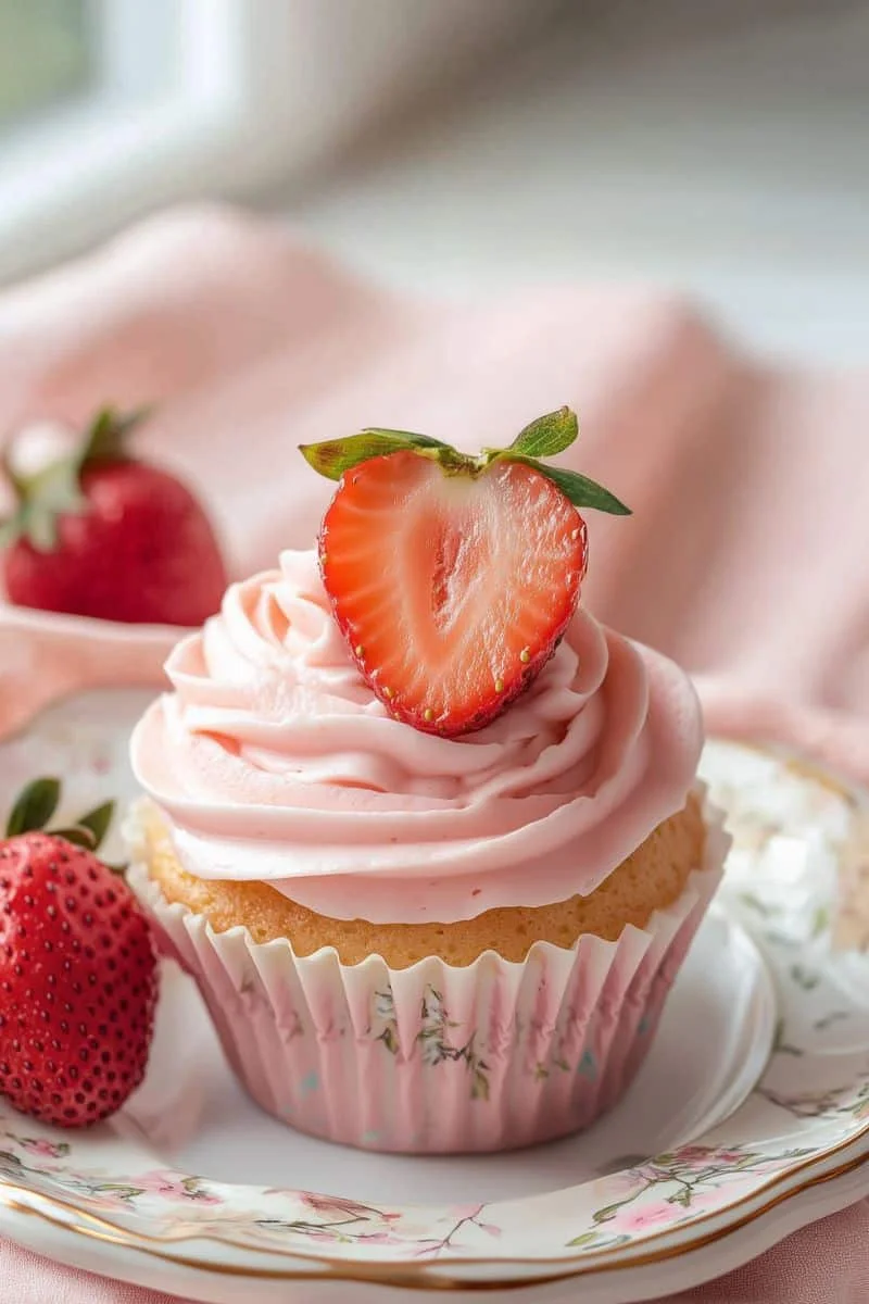 Strawberry-Cupcakes
