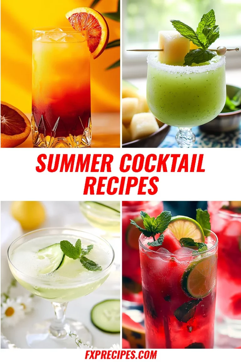 25 Quick Summer Cocktail Recipes
