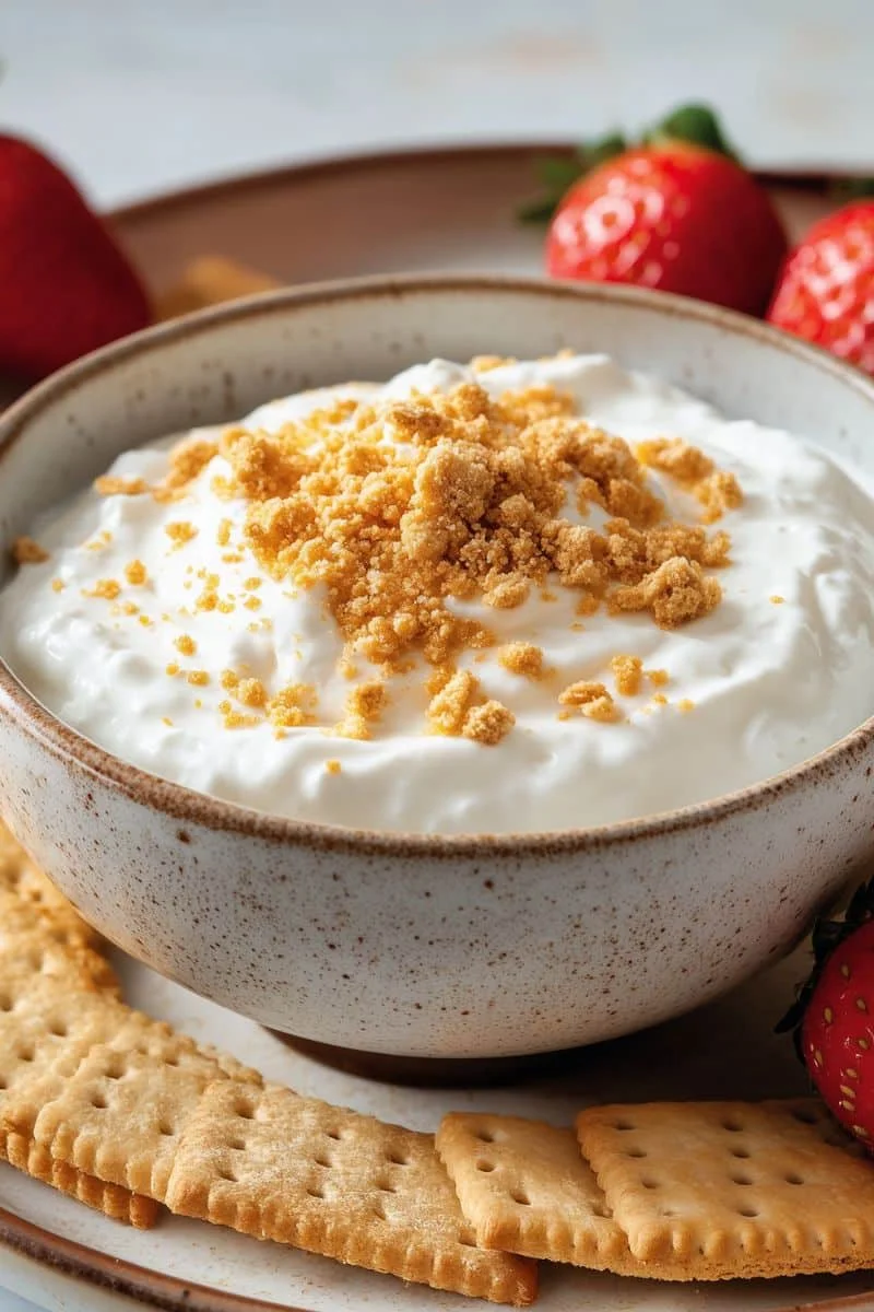 Whipped Cottage Cheese Fruit Dip Light Creamy Sweet