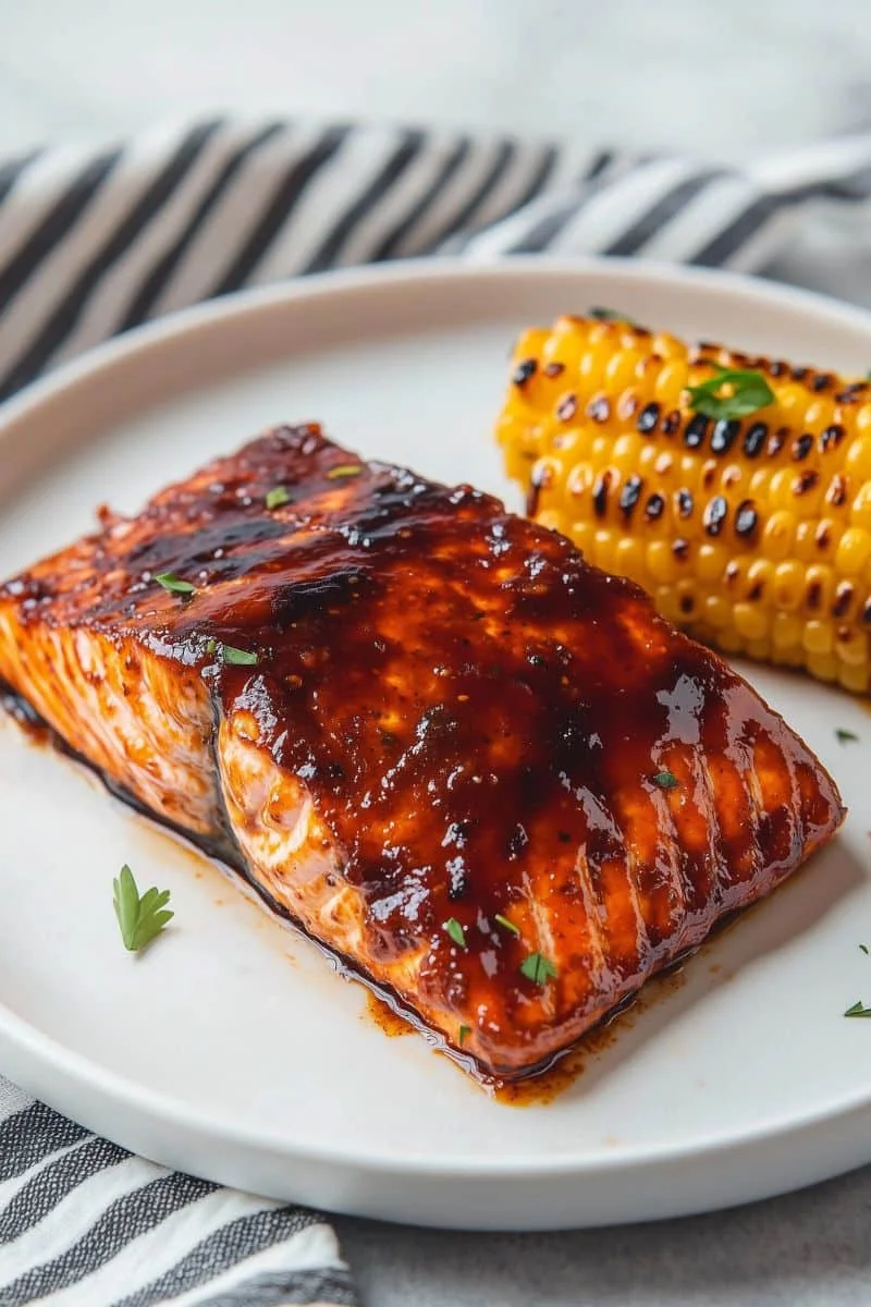 Air-Fryer-BBQ-Salmon-with-Homemade-Rub