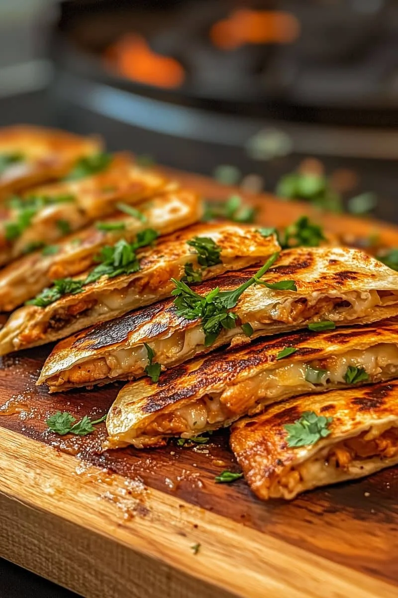 Blackstone-Chicken-Quesadillas