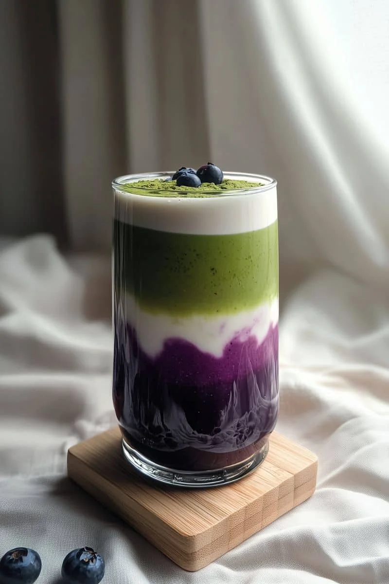 Blueberry-Matcha-Latte-for-a-Boost-of-Antioxidants