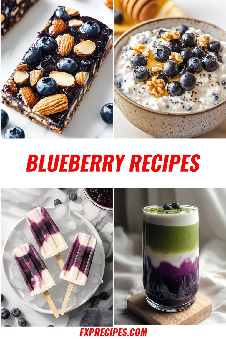 32 Easy Blueberry Recipes