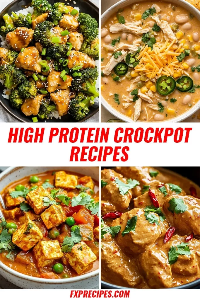 High Protein Crockpot Recipes