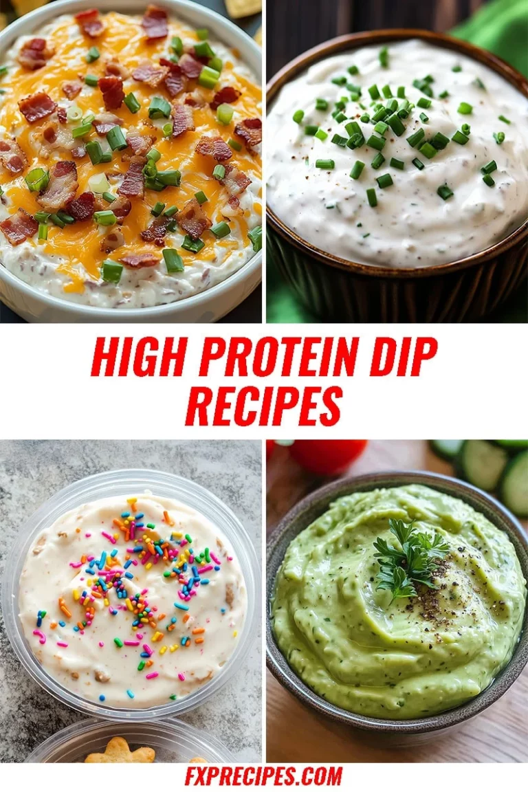 25 High Protein Dip Recipes For Healthy Snacking And Party Spreads