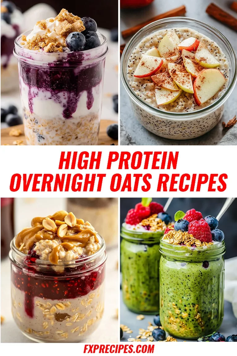 21 High Protein Overnight Oats Recipes