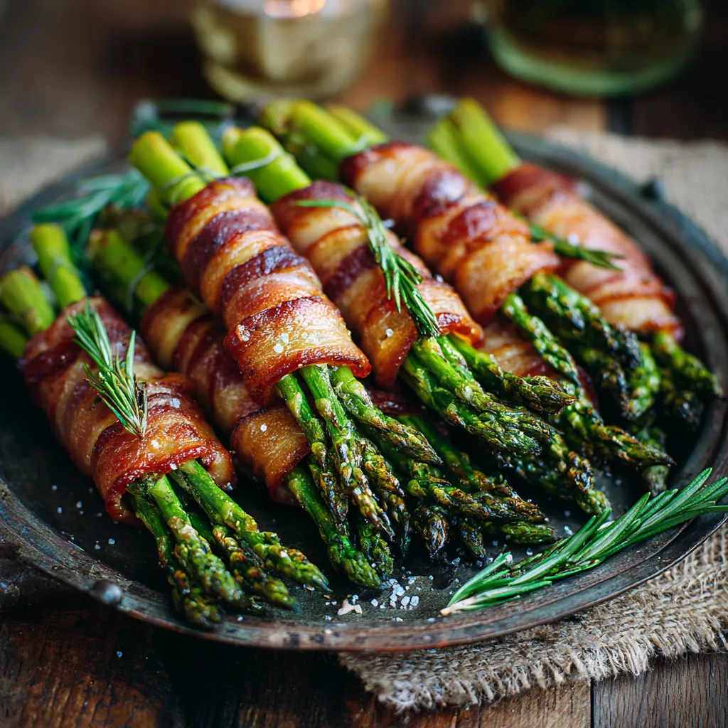 Bacon-Wrapped Asparagus Bundles