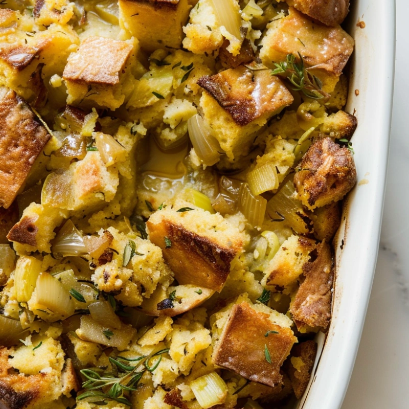 tangy apple cider and sage sourdough homemade dressings for thanksgiving