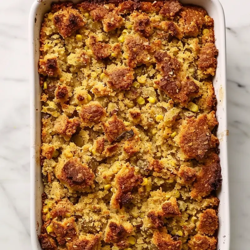 southern cornbread dressing with buttermilk charm