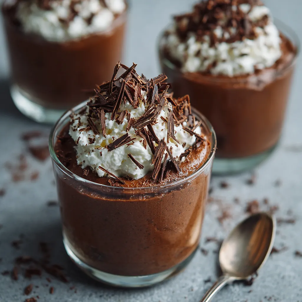 Chocolate Avocado Mousse Cups