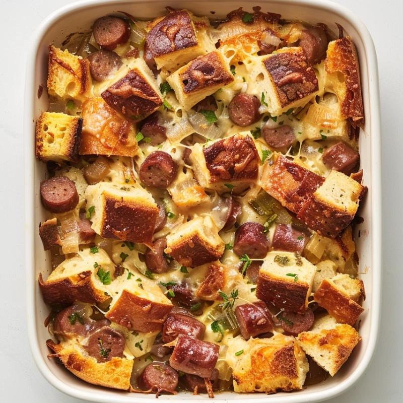 italian sausage and parmesan herb homemade dressings for thanksgiving